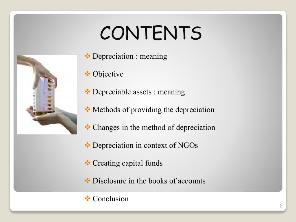 PPT - DEPRECIATION ACCOUNTING PowerPoint Presentation, free download