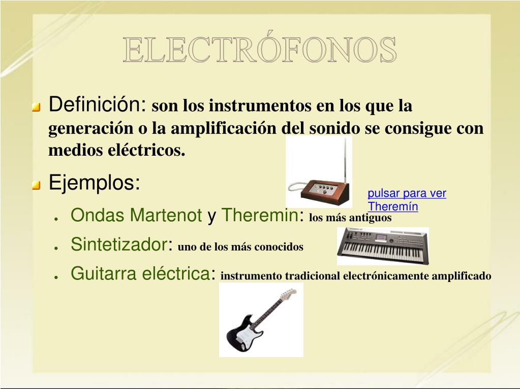 PPT - INSTRUMENTOS MUSICALES PowerPoint Presentation, free download -  ID:5314084