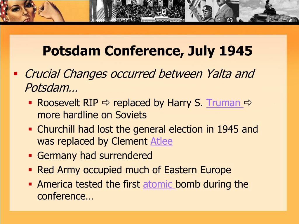 Ppt Potsdam Conference July 1945 Powerpoint Presentation Free Download Id 5314752