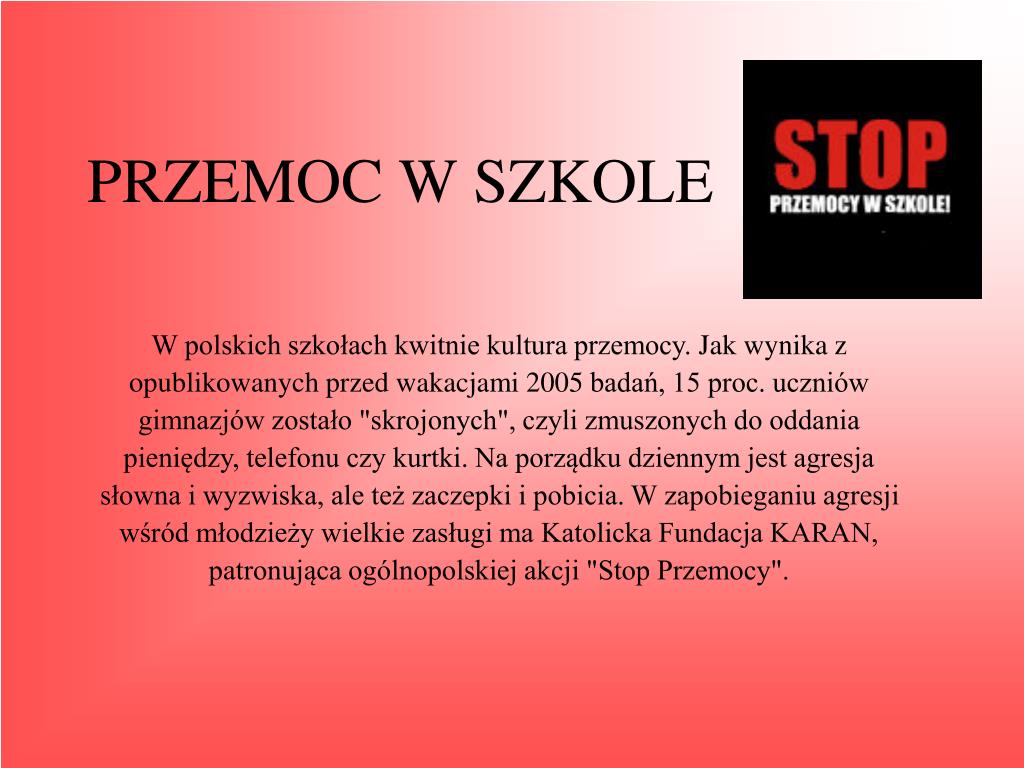 Ppt Stop Przemocy Powerpoint Presentation Free Download Id5314793 9046