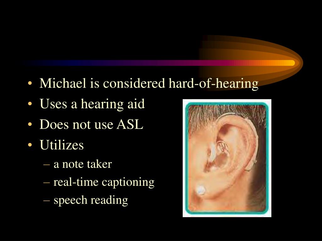 case study hearing loss