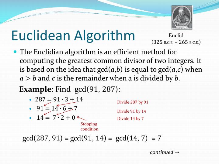 Ppt number theory and cryptography powerpoint presentation id 5315747