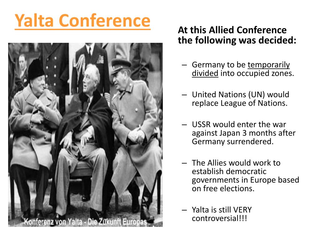 dissertation sur la conference de yalta