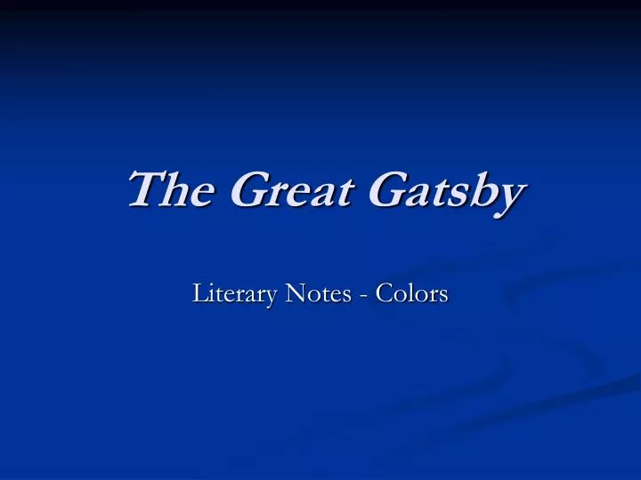 an analysis of the color symbolism in the great gatsby D white: white usually symbolizes purity gatsby lives in a great white mansion and wears white or pink suits, representing his innocence and pure heart the color white is also used by fitzgerald to describe daisy’s superficiality white is a symbol of purity and innocence, and daisy first appears to be pure daisy itself has pure white petals but a. an analysis of the color symbolism in the great gatsby D white: white usually symbolizes purity gatsby lives in a great white mansion and wears white or pink suits, representing his innocence and pure heart the color white is also used by fitzgerald to describe daisy’s superficiality white is a symbol of purity and innocence, and daisy first appears to be pure daisy itself has pure white petals but a.