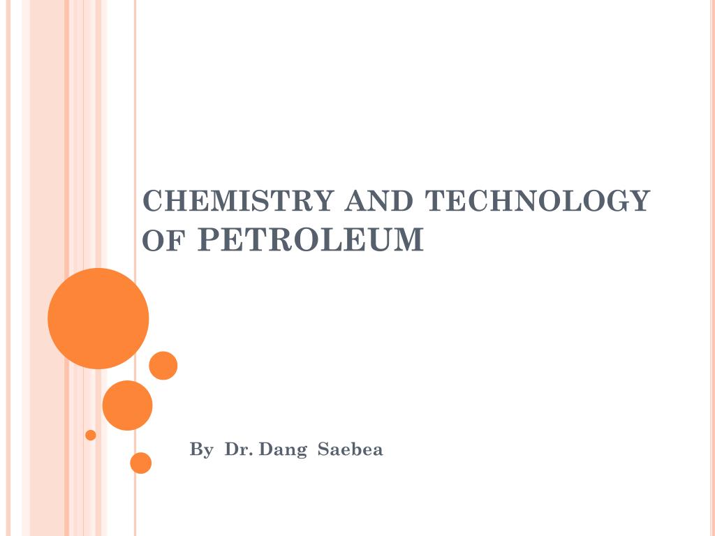 phd in petroleum chemistry