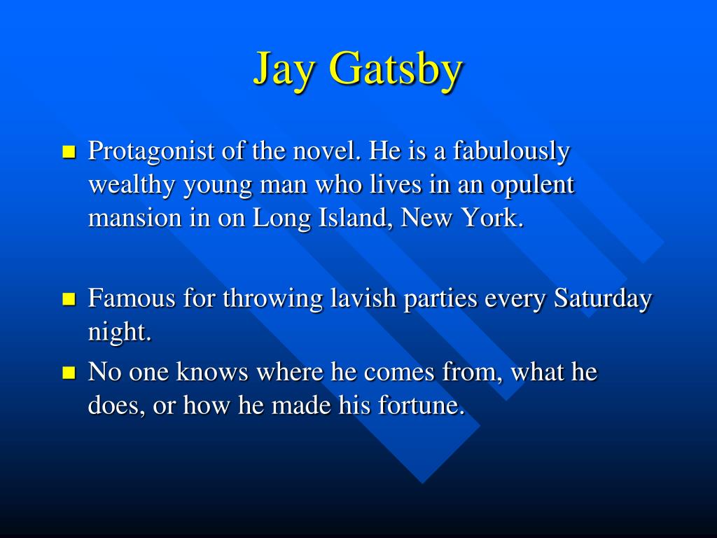 thesis for jay gatsby