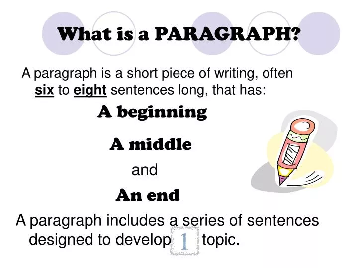 paragraph and essay writing ppt