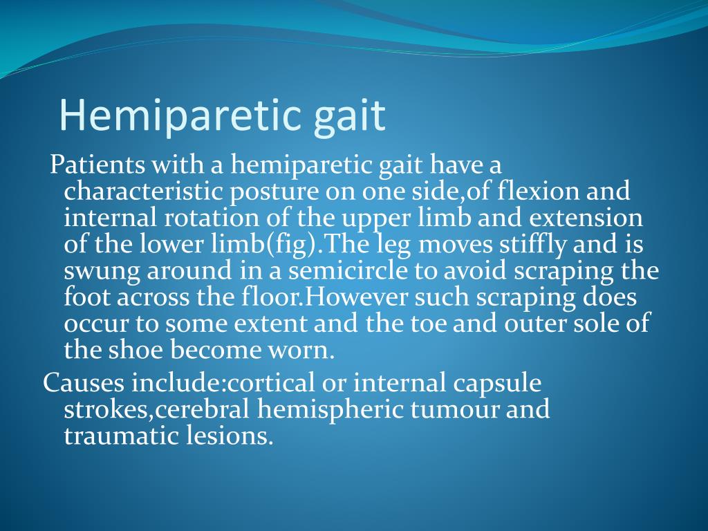 PPT - DISORDERS OF GAIT PowerPoint Presentation, free download ...