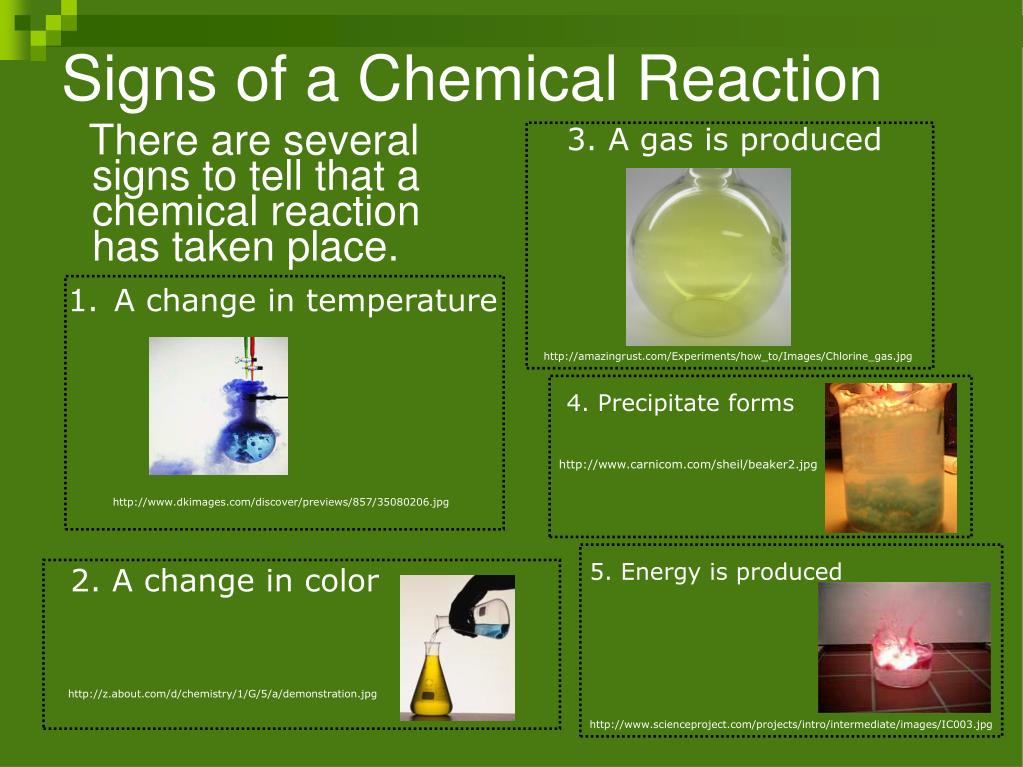 PPT - Chemical Reactions PowerPoint Presentation, free download - ID