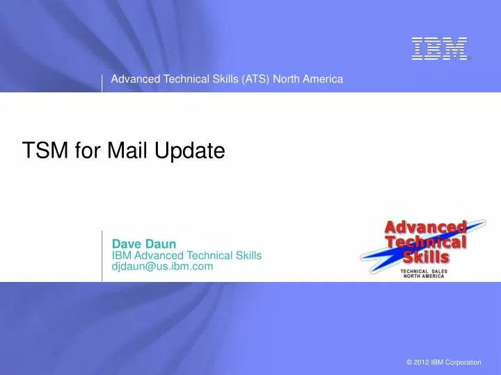 how to update tsm how to update tsm