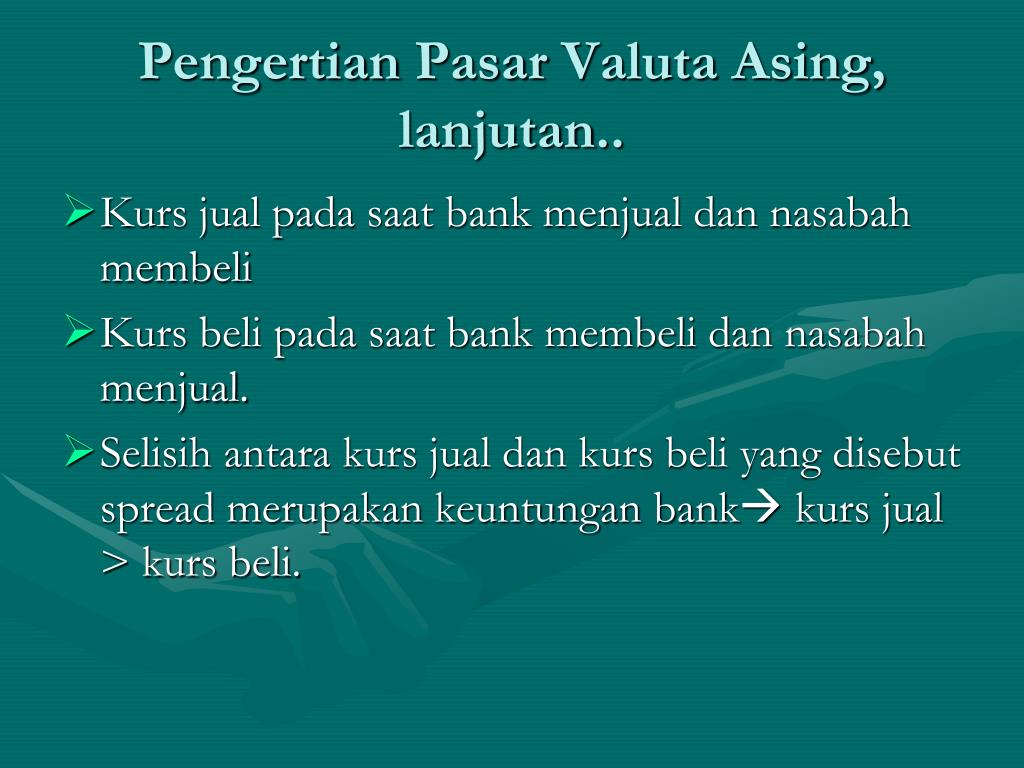 PPT - PASAR UANG & PASAR VALUTA ASING PowerPoint Presentation, Free ...