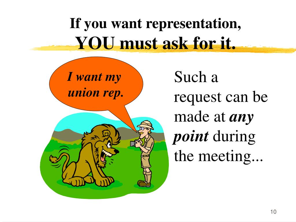 what is union representation