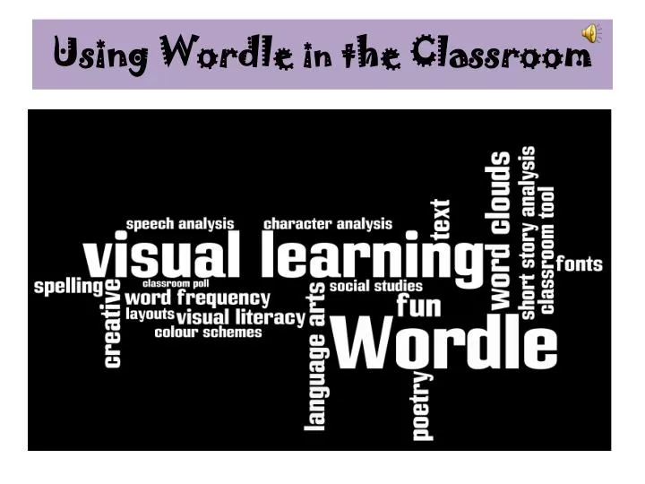 PPT  Using Wordle in the Classroom PowerPoint Presentation, free