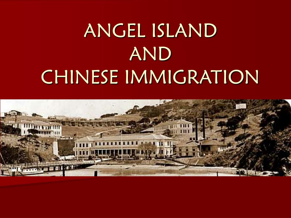 chinese immigrants angel island map