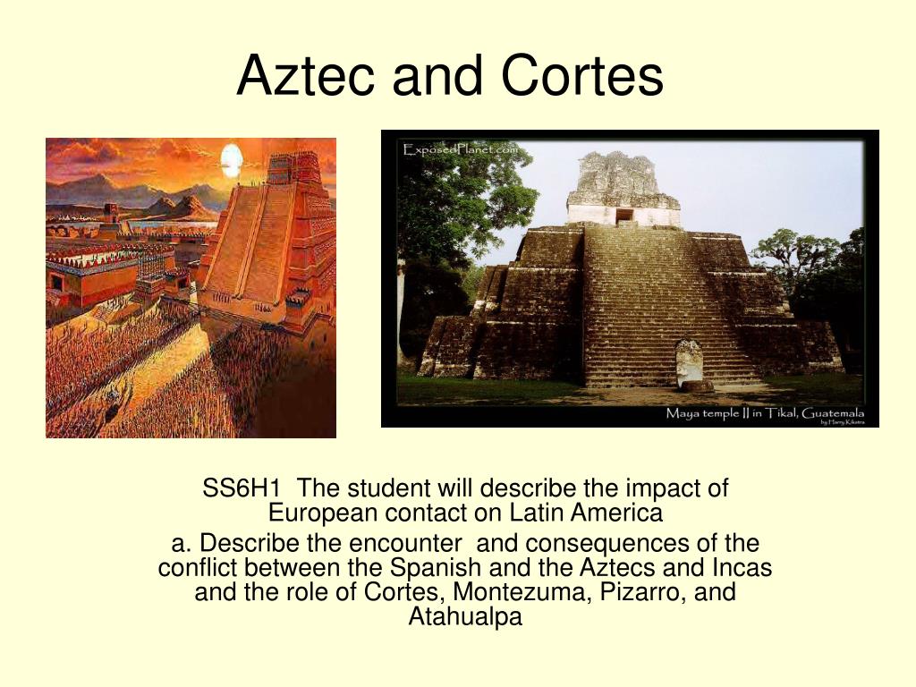 PPT - Aztec and Cortes PowerPoint Presentation, free download - ID:5324363