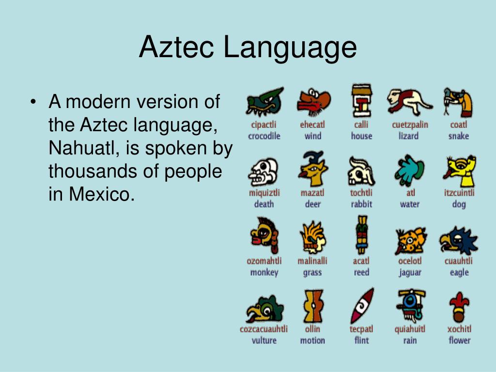 Aztec language translator