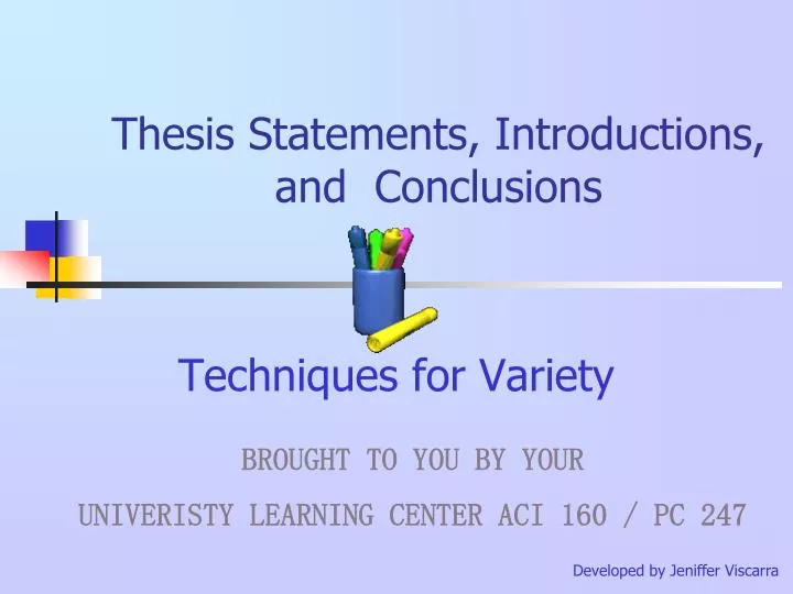 Thesis ontology learning