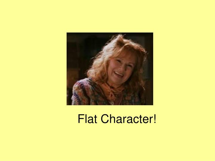 what is the difference between a round character and a flat character what is the difference between a round character and a flat character