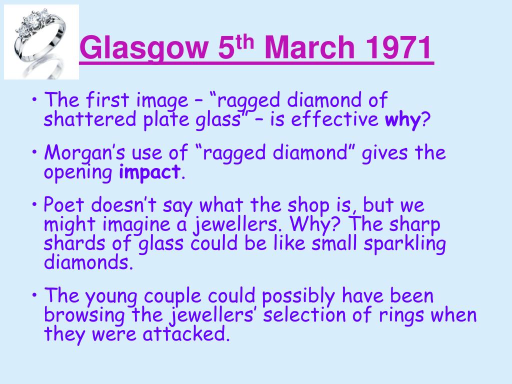 glasgow 5th march 1971 critical essay