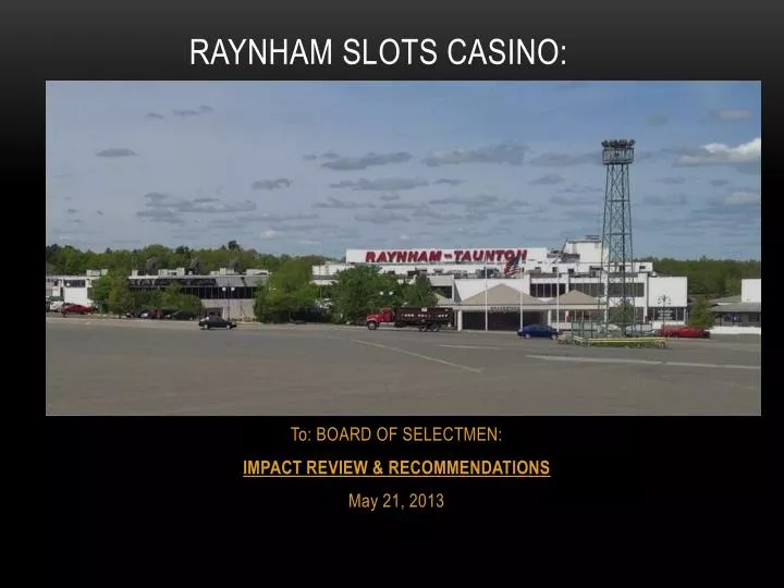 raynham slots casino n.