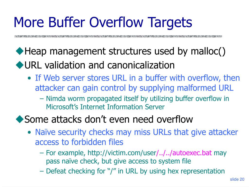 buffer overflow in net message buffer overflow in net message