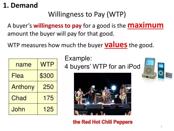 PPT - Willingness to Pay (WTP) PowerPoint Presentation, free download ...