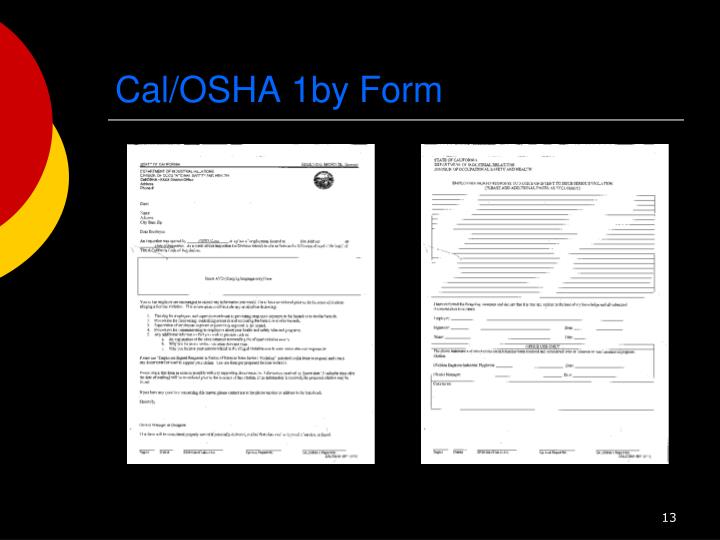 Hien Le Cal Osha | Cal/OSHA Enforcement Unit Regional and District ...