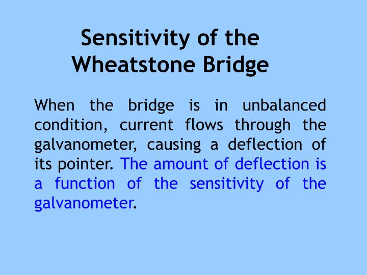 PPT - DC & AC BRIDGES Part 1 (DC bridge) PowerPoint ...