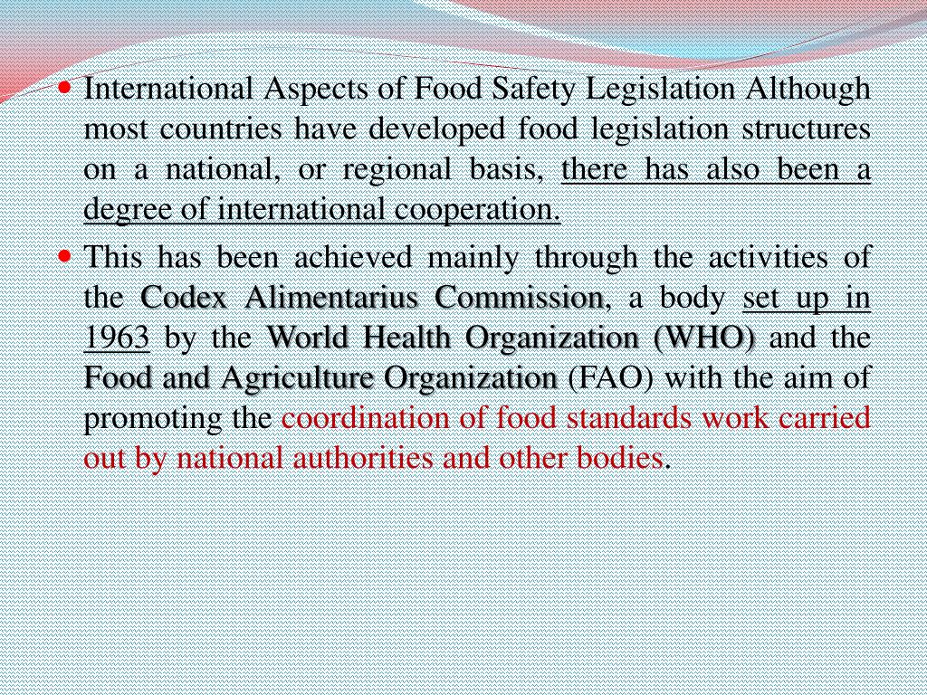 PPT - Food Safety Legislation PowerPoint Presentation, free download