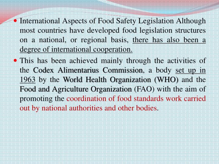 PPT Food Safety Legislation PowerPoint Presentation ID5330371