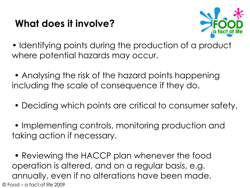 Ppt Hazard Analysis Critical Control Point Haccp Powerpoint