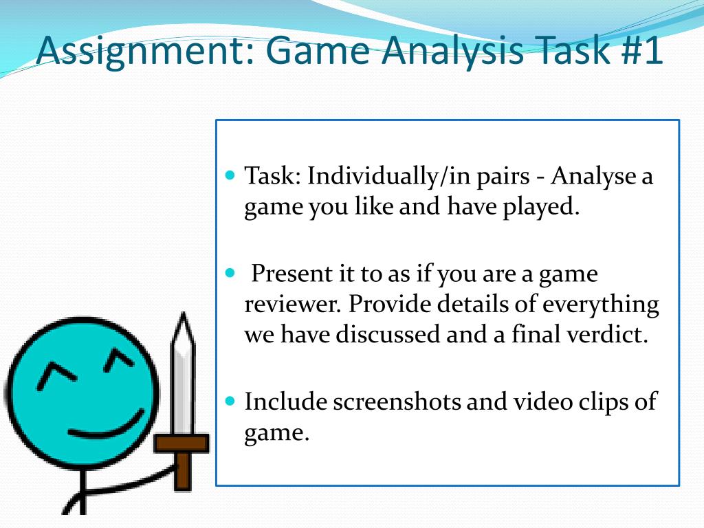 assignment game meaning