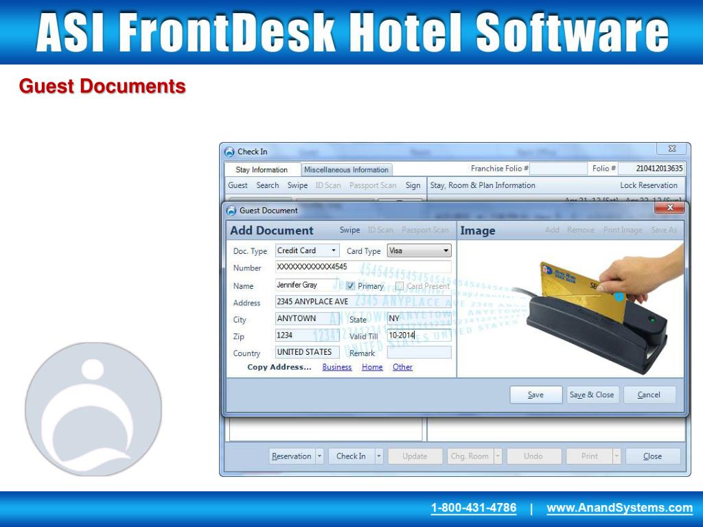 Ppt Asi Frontdesk Powered By Anand Systems Inc Powerpoint