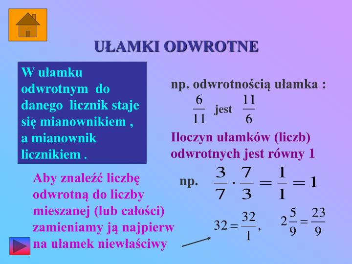 PPT - DZIAŁANIA NA UŁAMKACH ZWYKŁYCH PowerPoint Presentation - ID:5332350