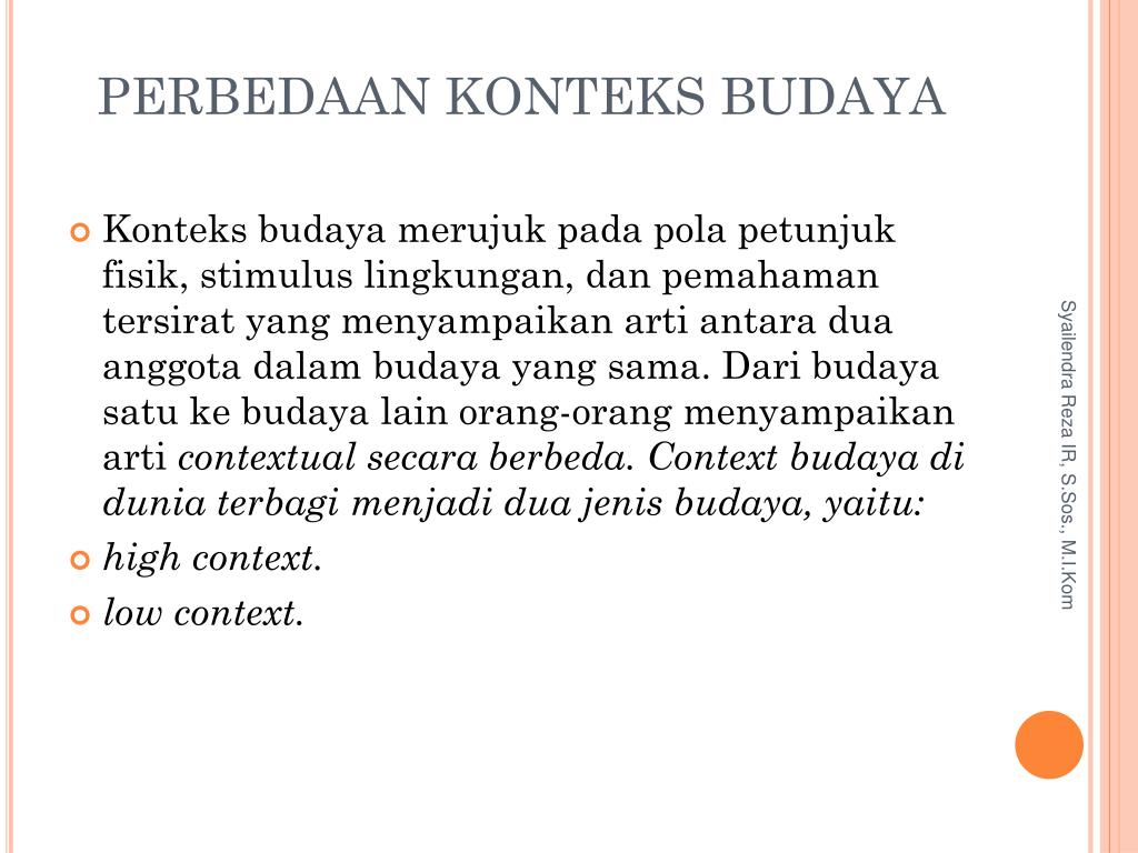PPT TANTANGAN KOMUNIKASI DI TENGAH KERAGAMAN BUDAYA