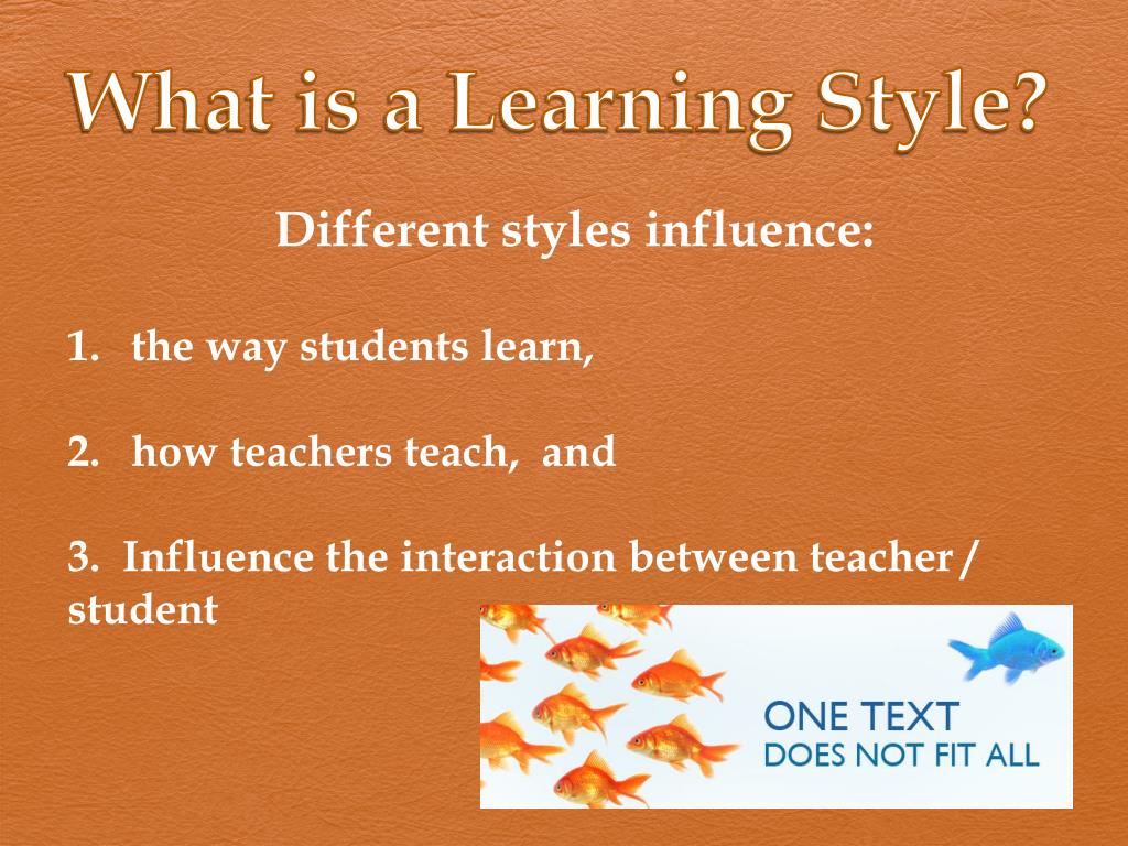 presentation learning styles