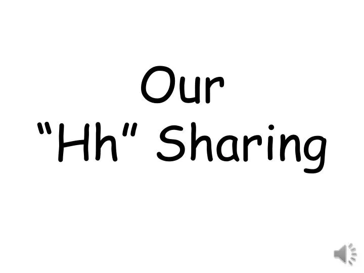 our hh sharing n.