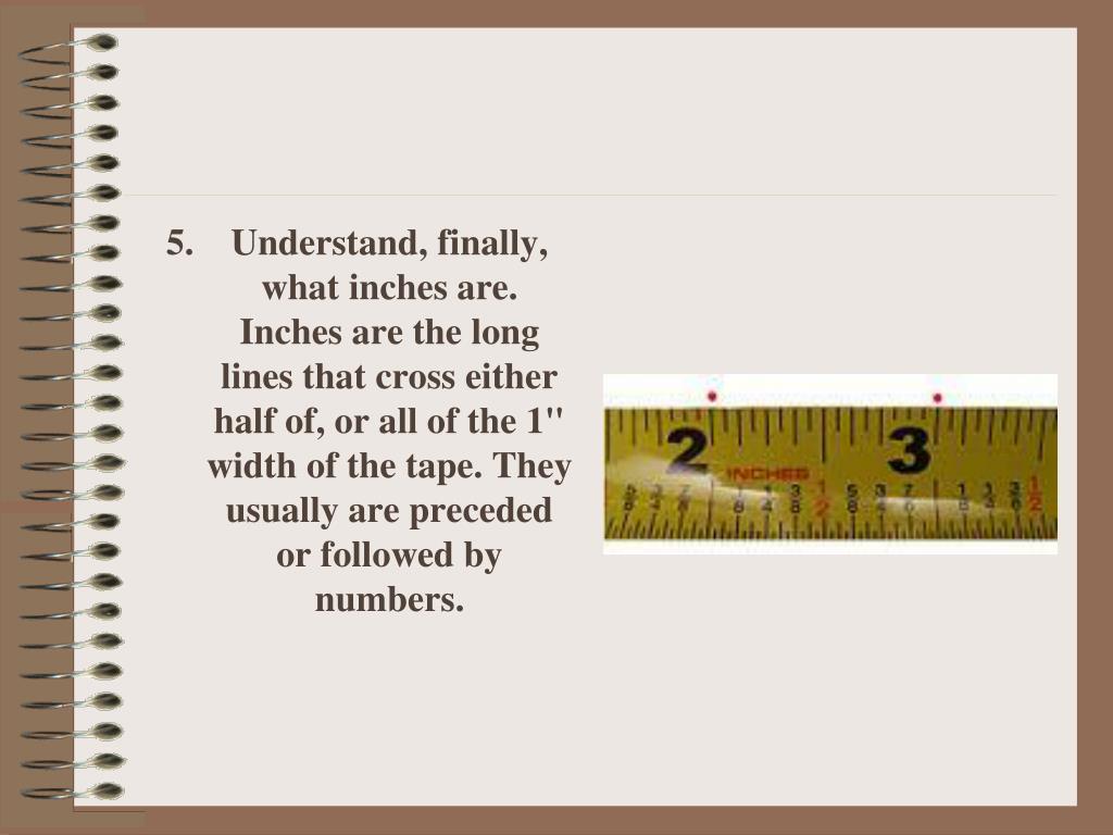 PPT - How To Read A tape Measure PowerPoint Presentation, free