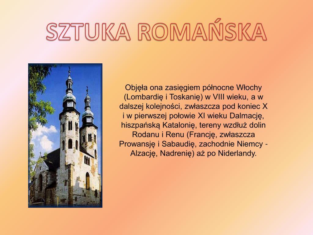 Sztuka Romańska I Gotycka Prezentacja PPT - SZTUKA ROMAŃSKA I GOTYCKA PowerPoint Presentation, free download
