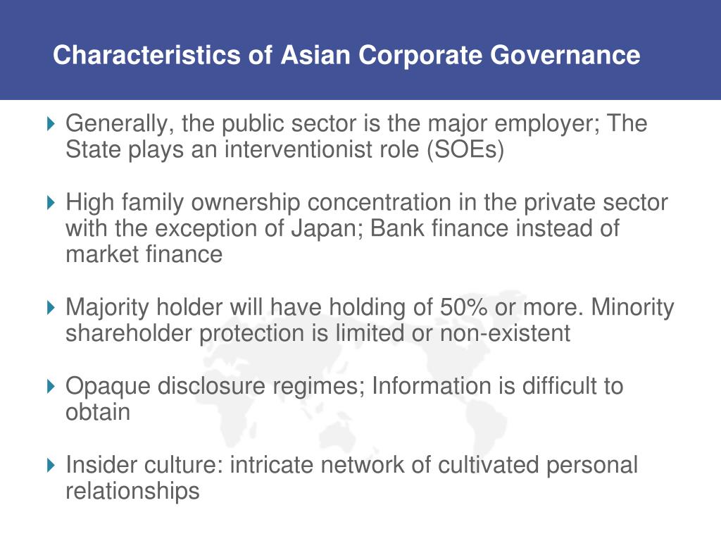 of Asian governance definitions corporate