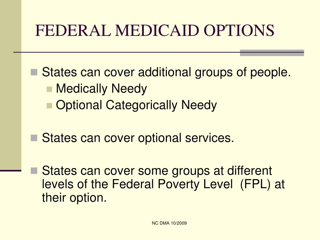 PPT - SECTION 1 MEDICAID AND WAIVERS PowerPoint ...