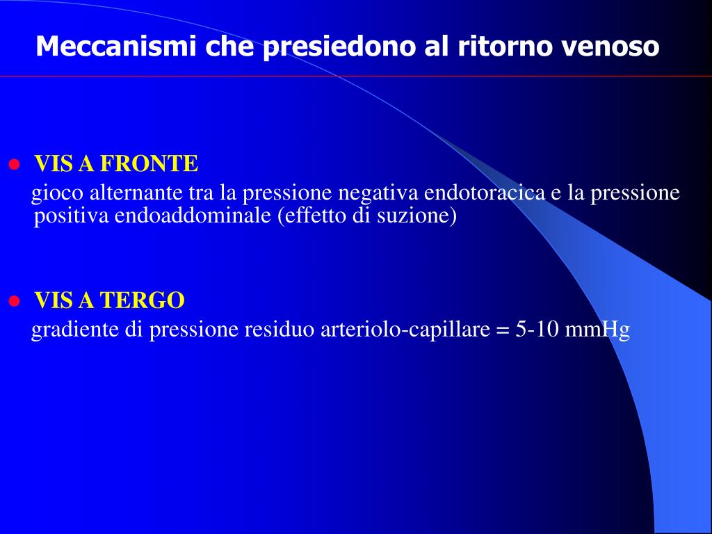 PPT - FUNZIONI DEL SISTEMA VENOSO PowerPoint Presentation, free download -  ID:5339964