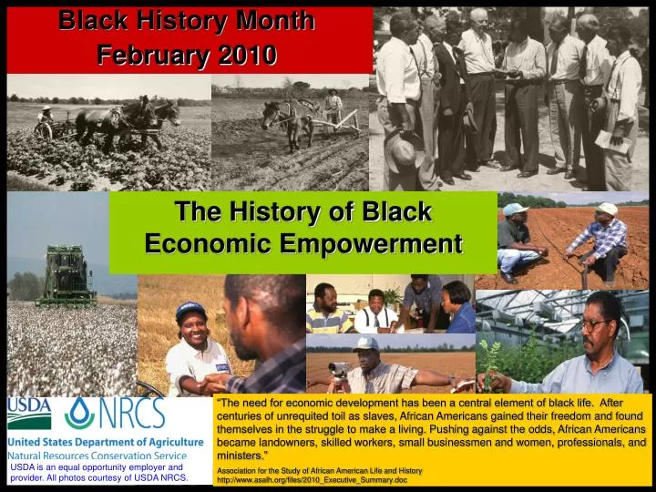 the history of black economic empowerment n.