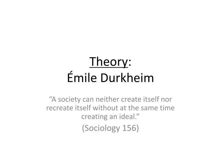 david emile durkheim contribution to sociology Seeing crime and punishment through a sociological lens: contributions, practices, and the larly emile durkheim. david emile durkheim contribution to sociology Seeing crime and punishment through a sociological lens: contributions, practices, and the larly emile durkheim.