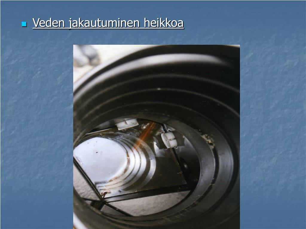 PPT Haja asutuksen Vesihuollon Perusteet PowerPoint Presentation 