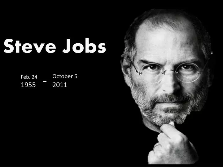 Steve jobs presentation slides download