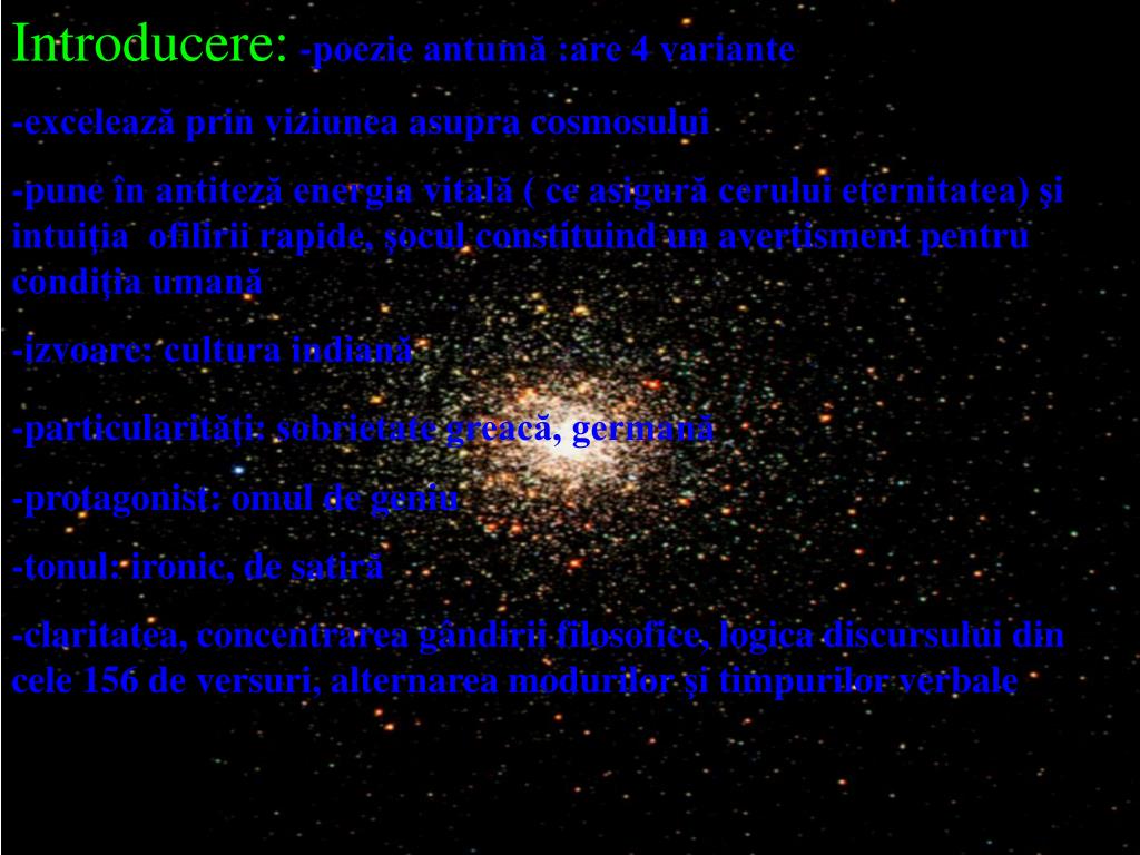 Ppt Mihai Eminescu Scrisoarea I Powerpoint Presentation Free