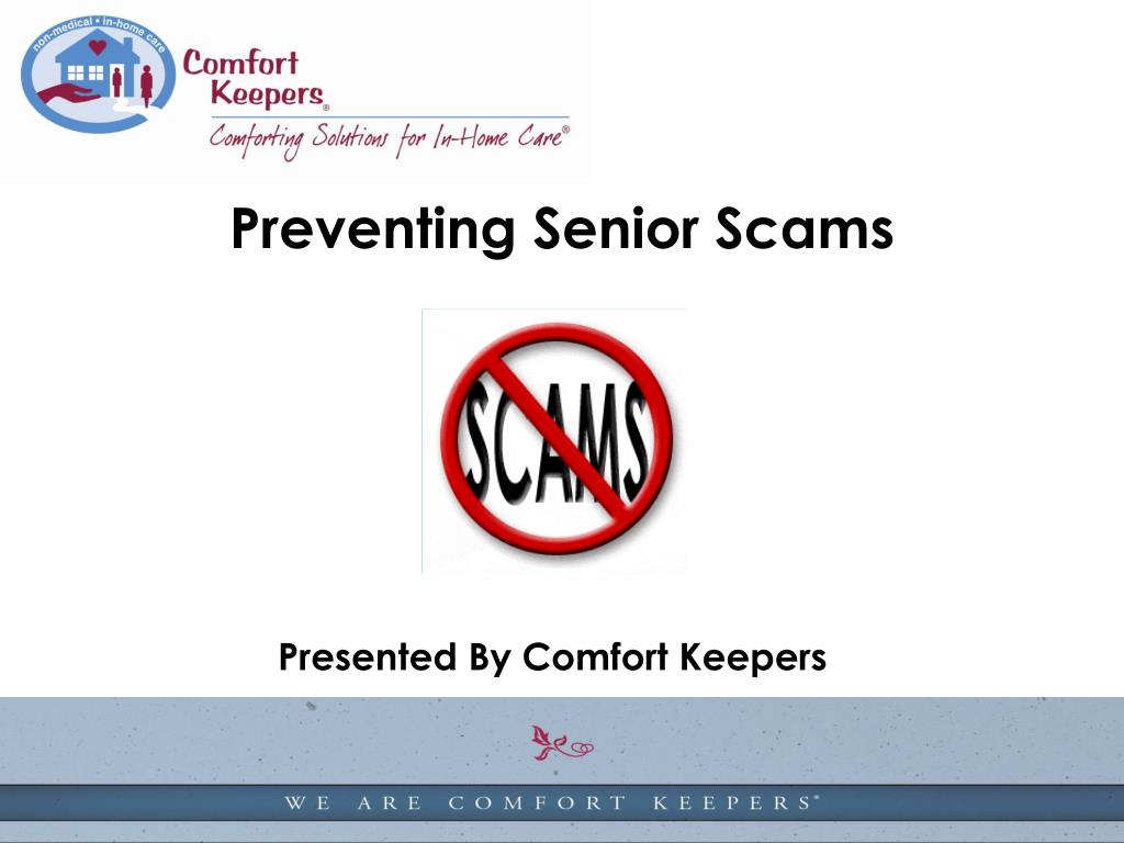 Ppt Preventing Senior Scams Powerpoint Presentation Free