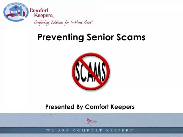 Ppt Preventing Senior Scams Powerpoint Presentation Free