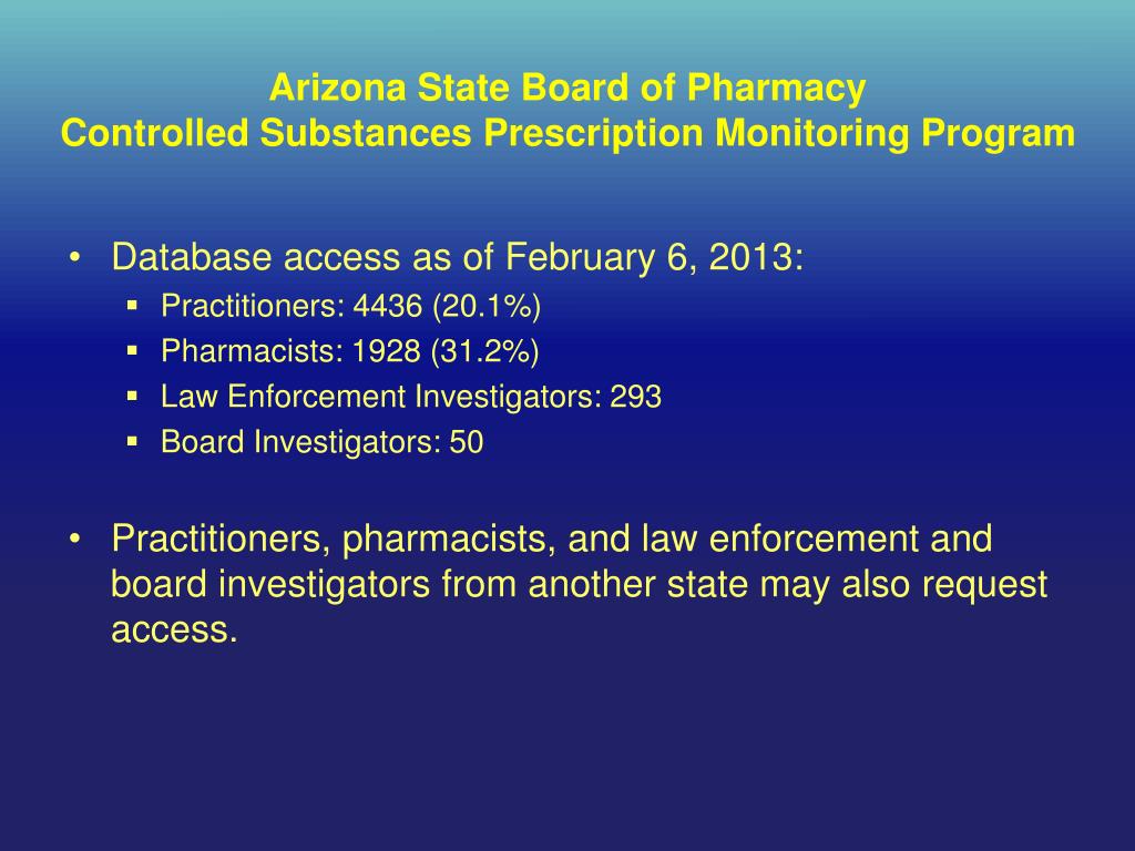 PPT Controlled Substances Prescription Monitoring Program Dean Wright